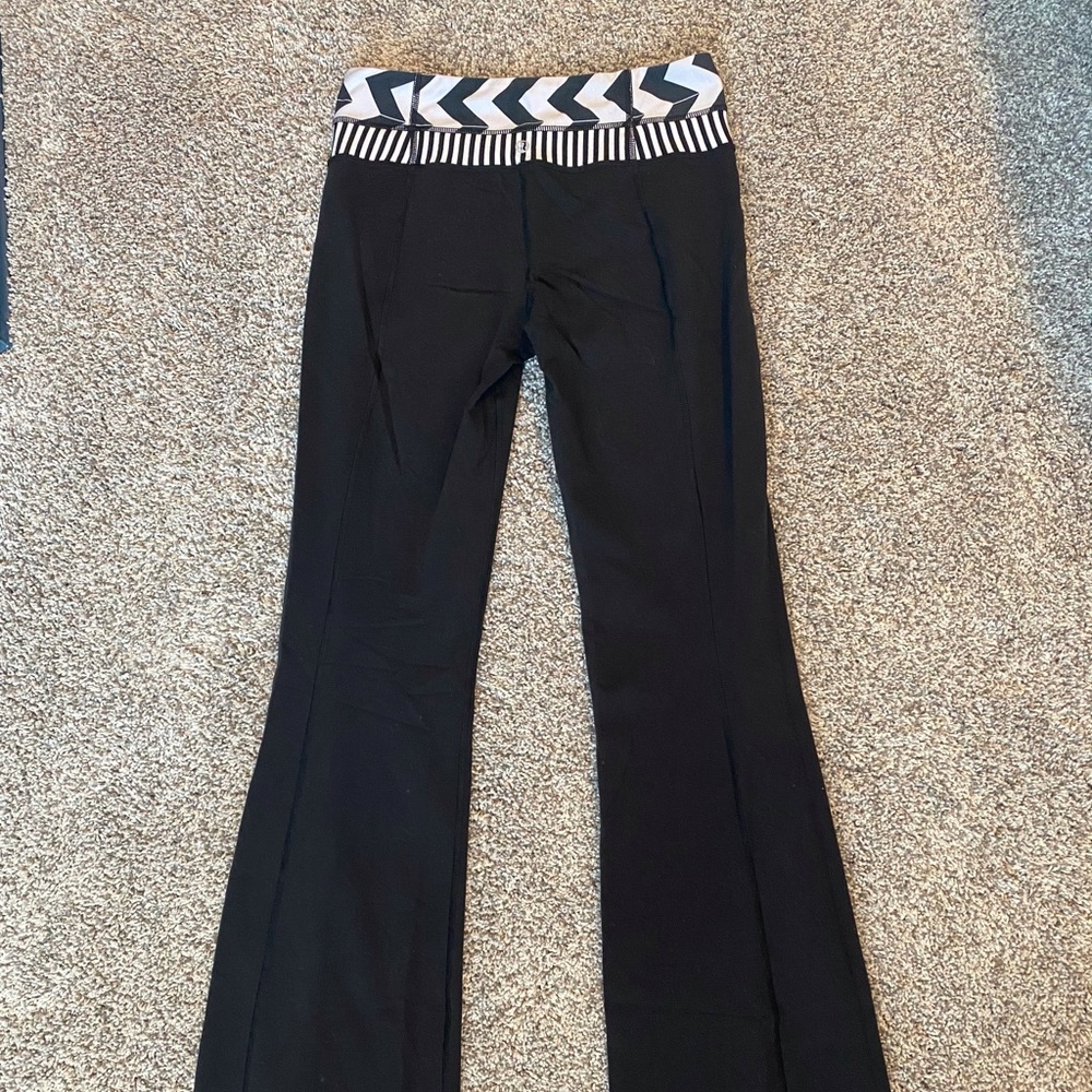 Lululemon flare cut pants
